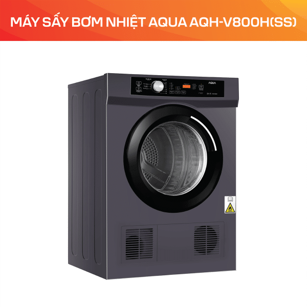 MÁY SẤY BƠM NHIỆT AQUA AQH-V800H(SS) - Ảnh 2