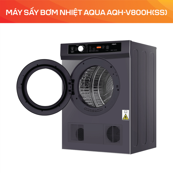 MÁY SẤY BƠM NHIỆT AQUA AQH-V800H(SS) - Ảnh 4