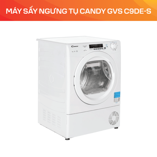 MÁY SẤY NGƯNG TỤ CANDY GVS C9DE-S - Ảnh 2