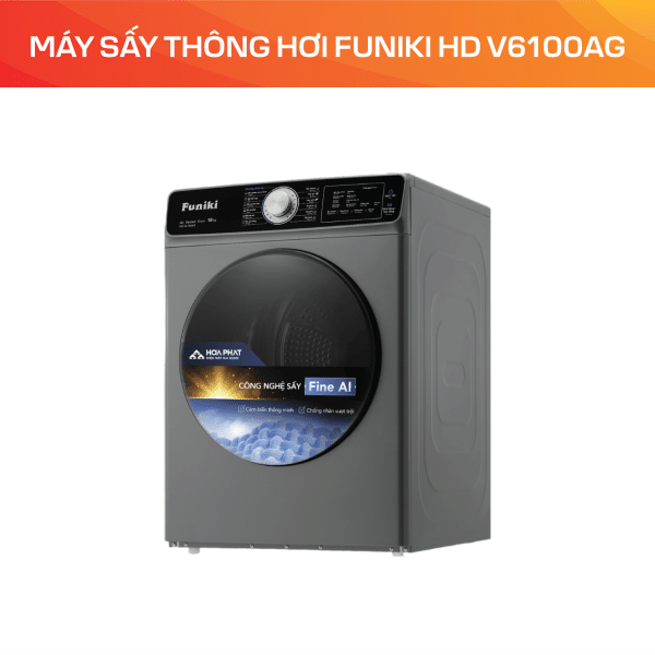 MÁY SẤY THÔNG HƠI FUNIKI HD V6100AG - Ảnh 4