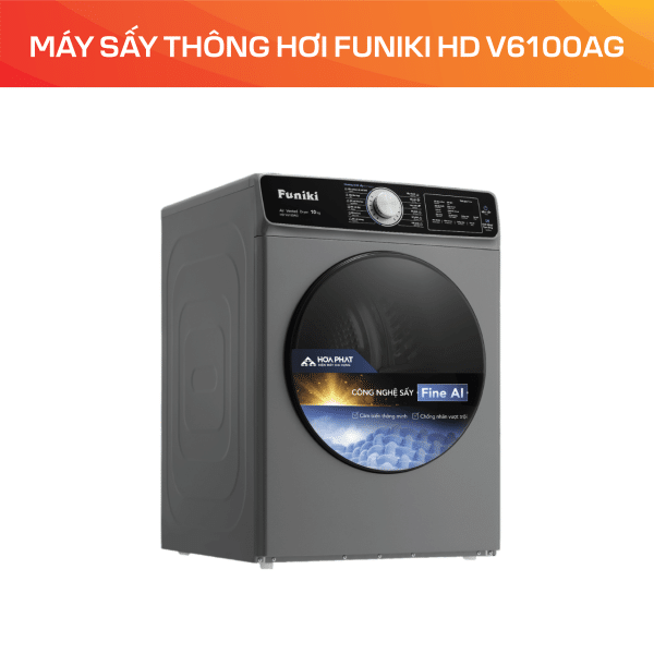 MÁY SẤY THÔNG HƠI FUNIKI HD V6100AG - Ảnh 3