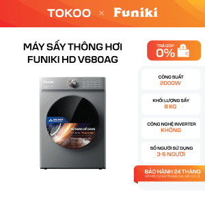 MÁY SẤY THÔNG HƠI FUNIKI HD V680AG