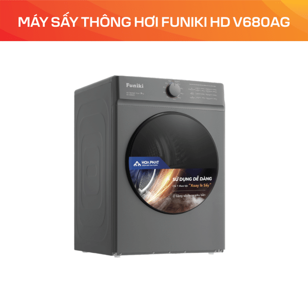 MÁY SẤY THÔNG HƠI FUNIKI HD V680AG - Ảnh 4