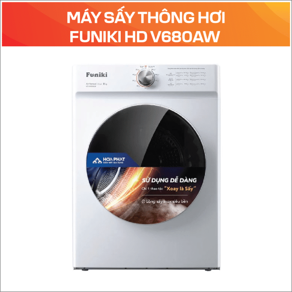 MÁY SẤY THÔNG HƠI FUNIKI HD V680AW - Ảnh 4