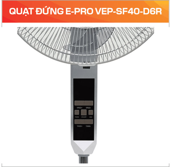 QUẠT ĐỨNG E-PRO VEP-SF40-D6R - Ảnh 5