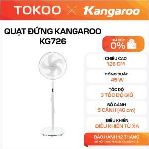 QUẠT ĐỨNG KANGAROO KG726