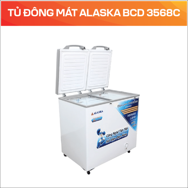 TỦ ĐÔNG MÁT ALASKA BCD 3568C - Ảnh 4