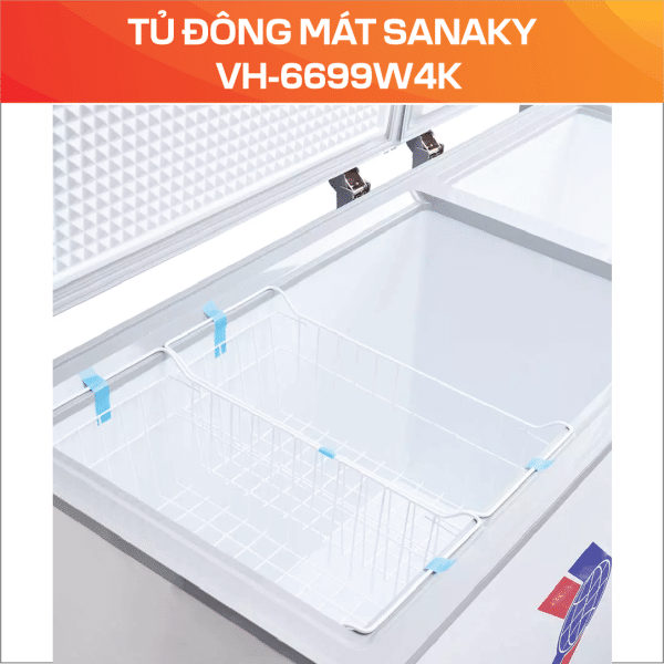 TỦ ĐÔNG MÁT SANAKY VH-6699W4K - Ảnh 5