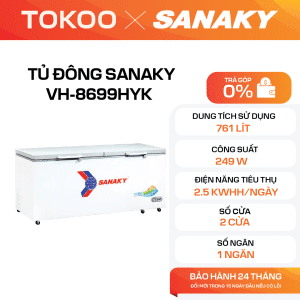 TỦ ĐÔNG SANAKY VH-8699HYK