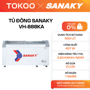 TỦ ĐÔNG SANAKY VH-888KA