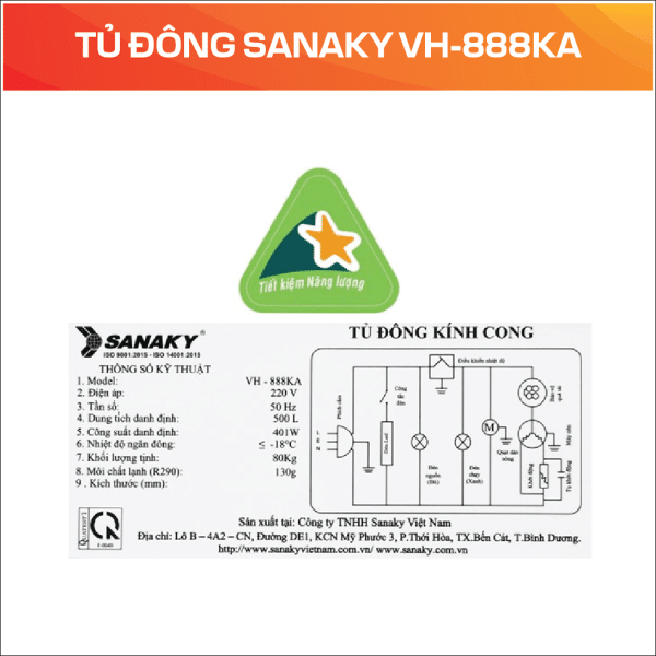 TỦ ĐÔNG SANAKY VH-888KA - Ảnh 5