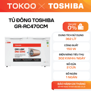 TỦ ĐÔNG TOSHIBA GR-RC470CM