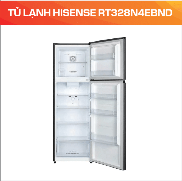 TỦ LẠNH HISENSE RT328N4EBND - Ảnh 4