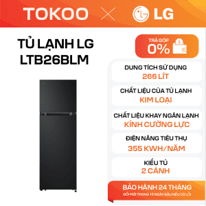 TỦ LẠNH LG LTB26BLM