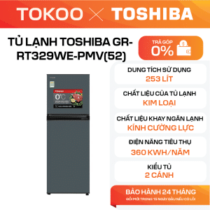 TỦ LẠNH TOSHIBA GR-RT329WE-PMV(52)