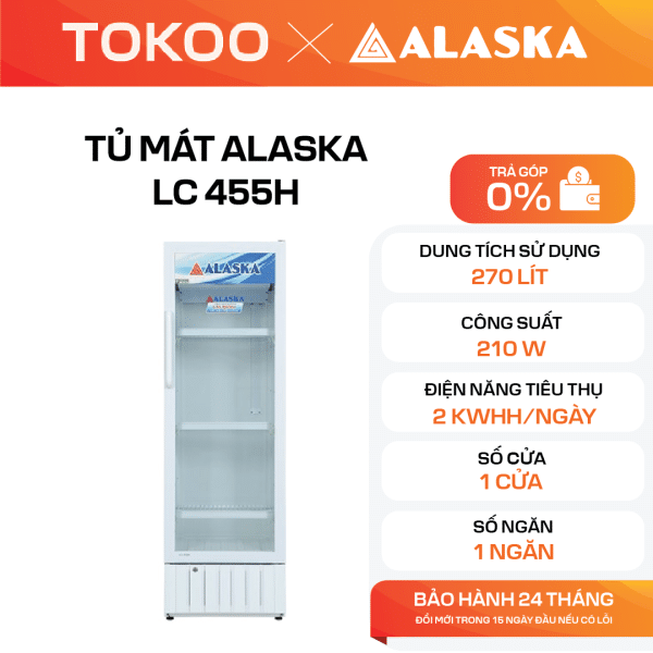 TỦ MÁT ALASKA LC 455H