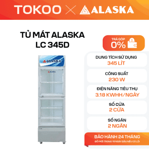 TỦ MÁT ALASKA LC 345D