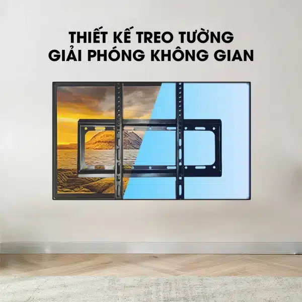Giá Treo Tivi Phẳng Sát Tường DK75 55-75 inch - Ảnh 7