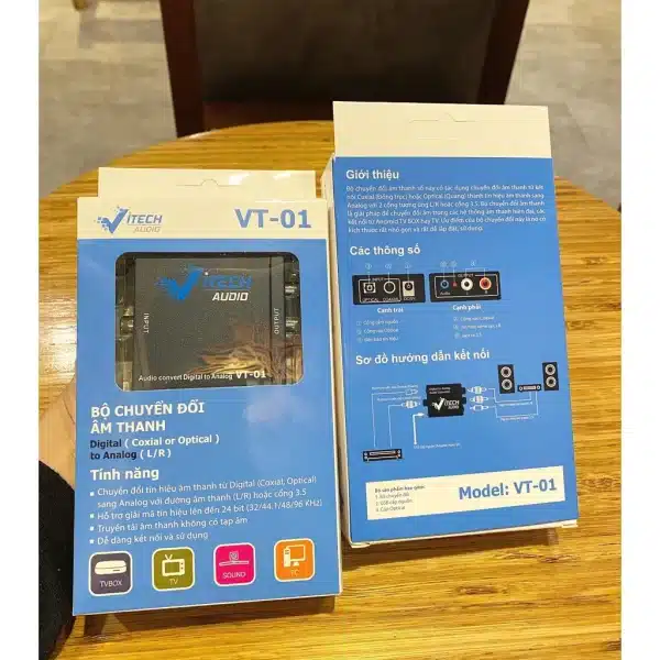 Bộ Chuyển Đổi Âm Thanh Optical Sang AV Vitech VT01 - Ảnh 2