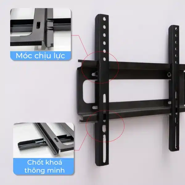 Giá Treo Tivi Thẳng Sát Tường DK50 32-55 inch - Ảnh 4