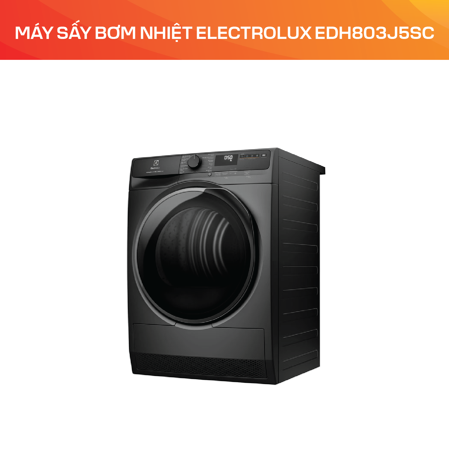 Máy sấy bơm nhiệt Electrolux EDH803J5SC - Ảnh 2