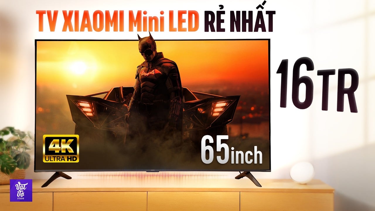 Đánh giá Xiaomi TV S Mini LED 2026: Quá Rẻ! 16 Triệu Đã Có 65" Với Mini LED, Google TV, loa 30W