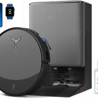 Robot hút bụi lau nhà Ecovacs Deebot T90 PRO OMNI - Đen